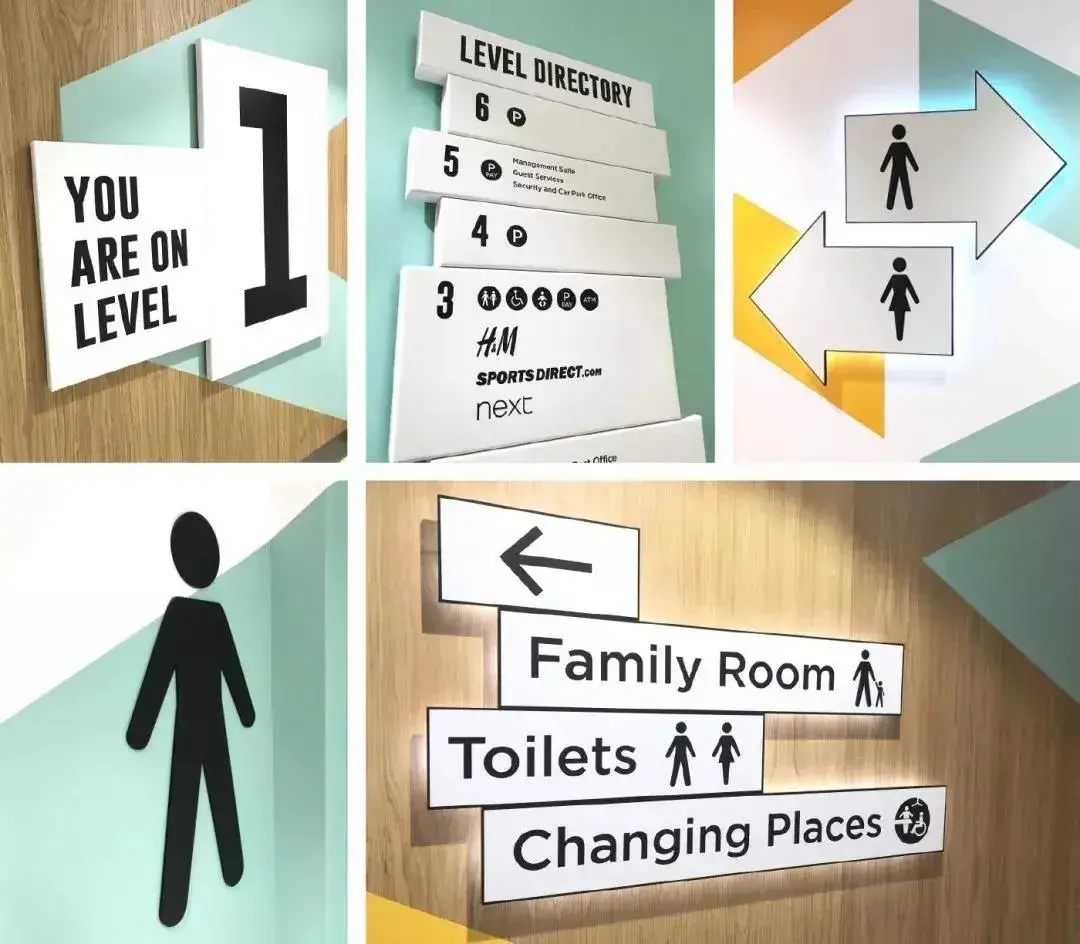 走心的購物中心計劃，是怎樣將「導(dǎo)視系統(tǒng)」籌劃使用到極致的？18