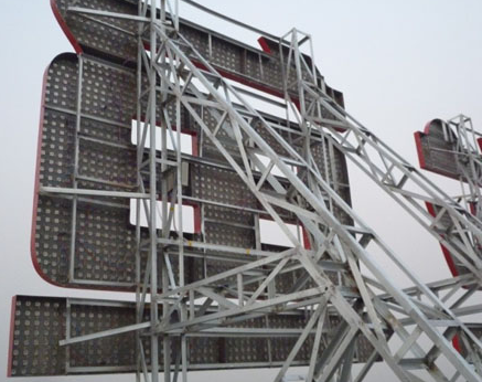 大型樓宇發(fā)光字怎么提高抗臺風實力2