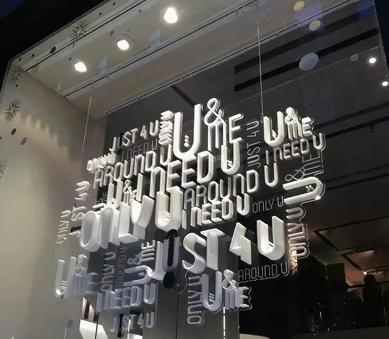 用PVC做的導(dǎo)視LOGO，有創(chuàng)意11